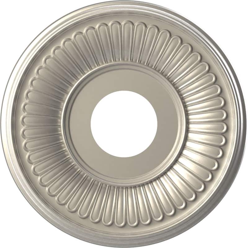 3 1/2" Inside Diameter - Berkshire Thermoformed PVC Ceiling Medallion