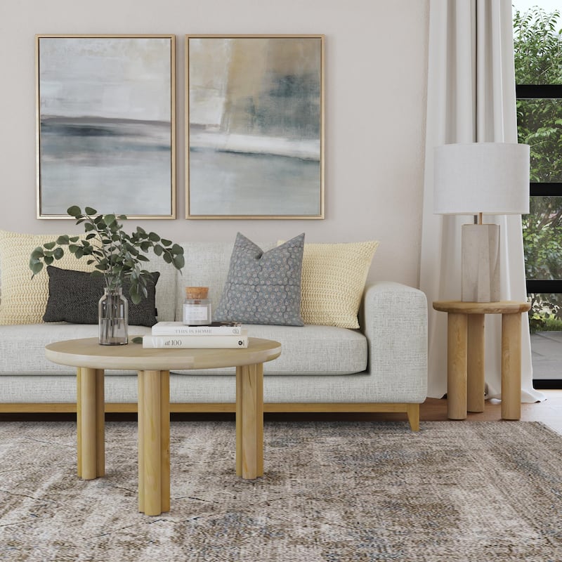 SEI Furniture Craton Solid Wood End Table