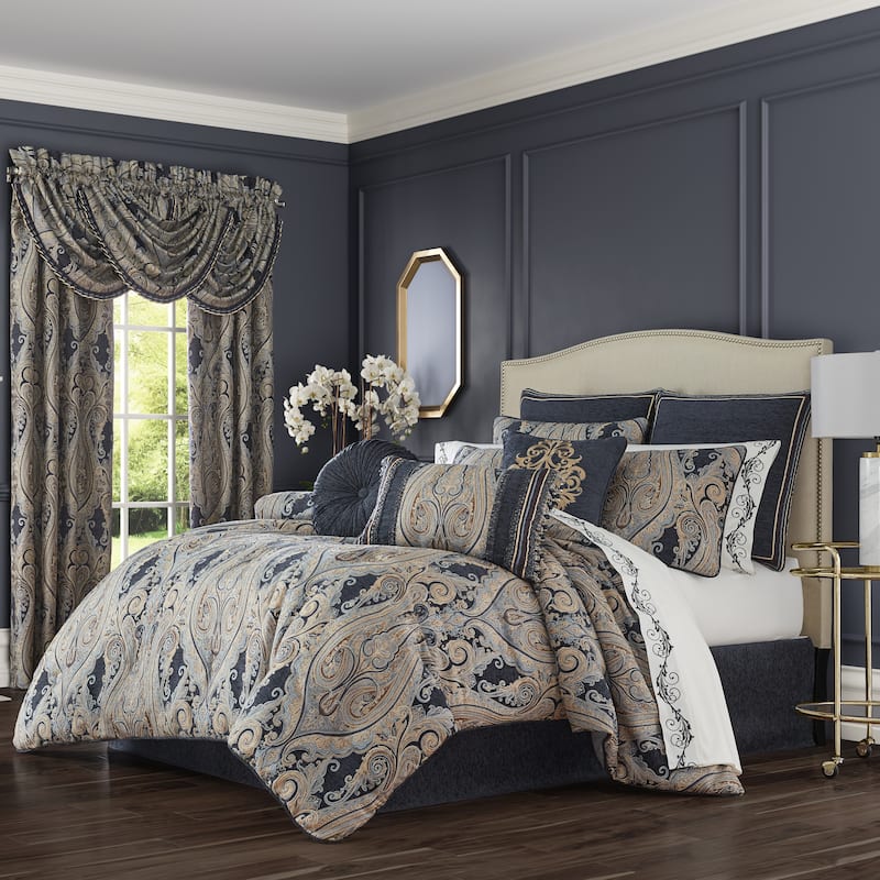 J. Queen New York Luciana Indigo Comforter Set