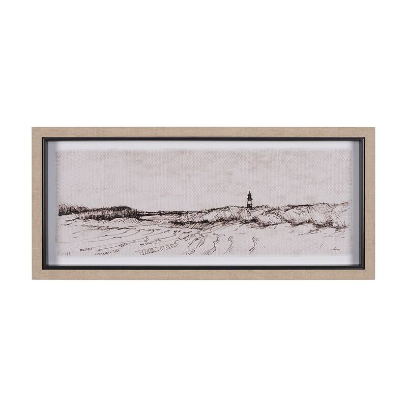 On the Shore II Framed Art Print