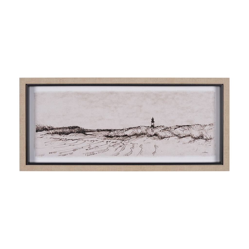 On the Shore II Framed Art Print