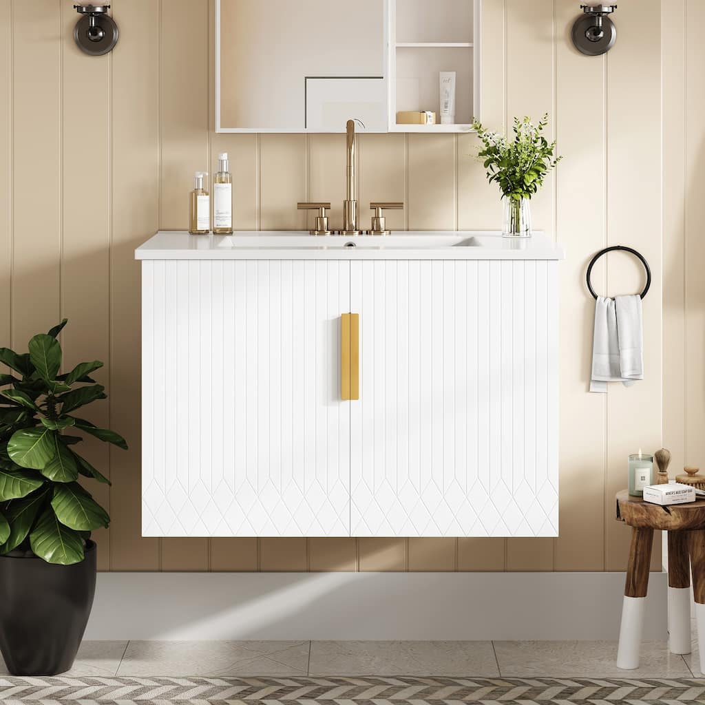 Stylish Vintage Bathroom Vanity with Premium Functionality and Durability