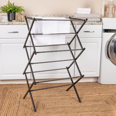 Household Essentials Expandable Standing Indoor Drying Rack - 42.5"L x 15.0"W x 39.4"H