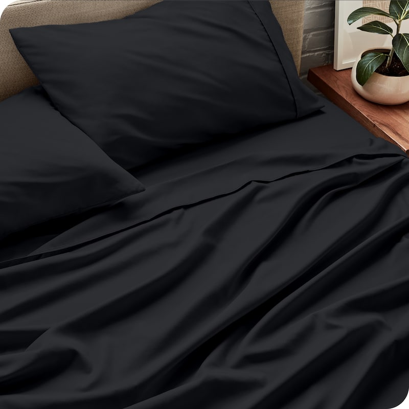 Bare Home 22 Inch Deep Pocket Microfiber Sheet Set