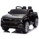preview thumbnail 24 of 77, Licensed 24V Kids Chevrolet Silverado EV Ride-On Car with Four-Wheel Suspension, Bluetooth, Music, Remote Control, and LED Light