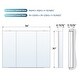 preview thumbnail 8 of 53, 56''/64''W X 30''H Recessed Or Surface Wall Mount Bathroom Medicine Cabinet With Adjustable Glass Shelves