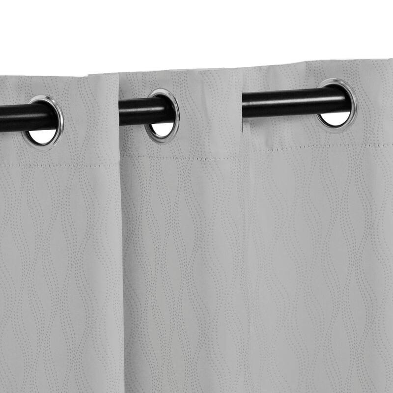 Superior Zuri Washable Room Darkening Curtains, Set of 2 Panels