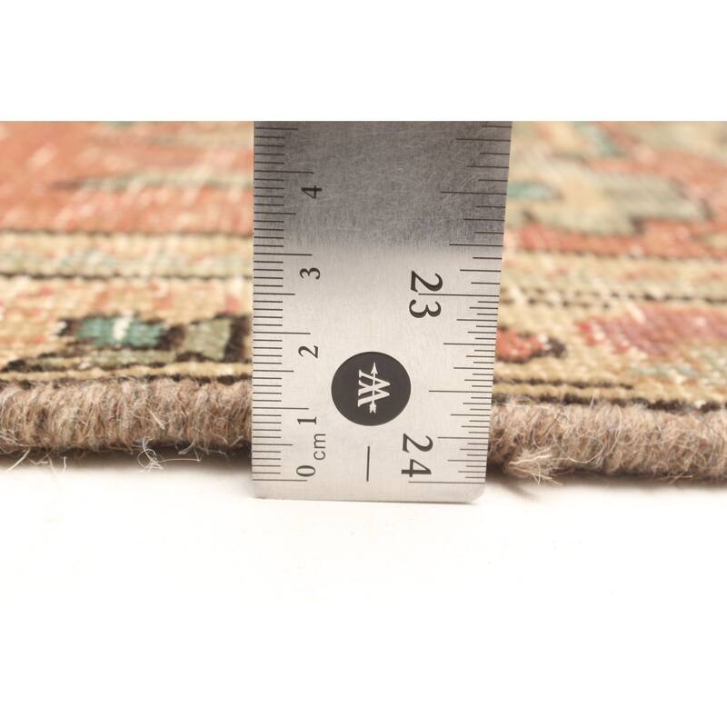 ECARPETGALLERY Hand-knotted Antalya Vintage Copper Wool Rug - 3'0 x 4'6