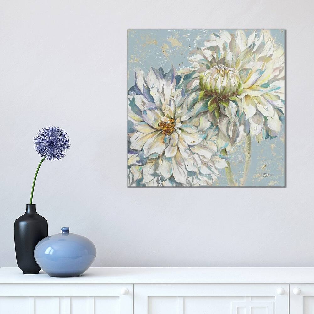 iCanvas "Cool Dahlias I" by Patricia Pinto Canvas Print