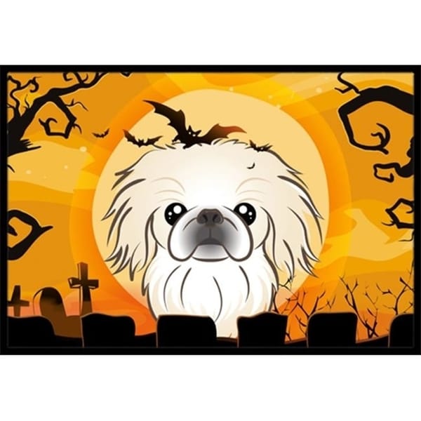 Carolines Treasures BB1779MAT Halloween Pekingese Indoor & Outdoor Mat 18 x 27 in.