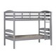 preview thumbnail 12 of 92, Walker Edison Solid Wood Convertible Twin-over-Twin Bunk Bed