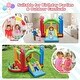 preview thumbnail 8 of 10, Candy Land Theme Kids Inflatable Bounce House with 735W Air Blower - 12.5ft x 11.5ft x 8ft (L x W x H)