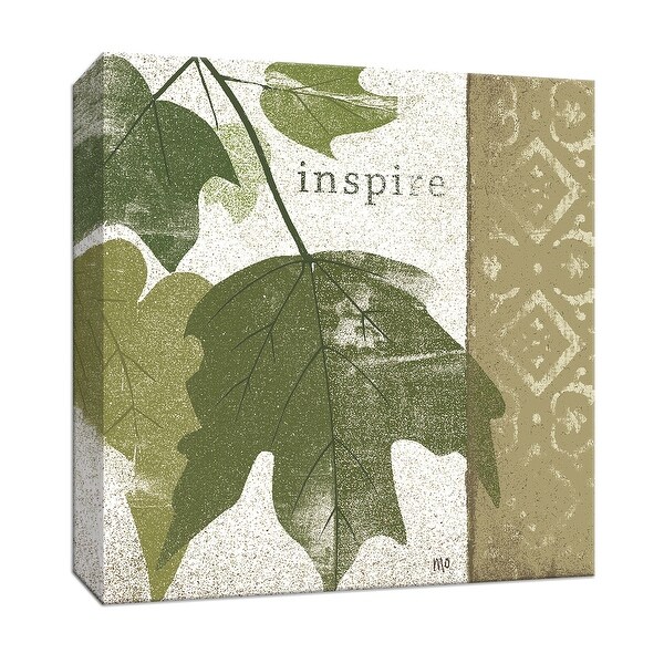 Ptm Images 9 152148 Ptm Canvas Collection 12 X 12 Nature S Inspiration Iv Giclee Leaves Textual Art Print On Canvas N A