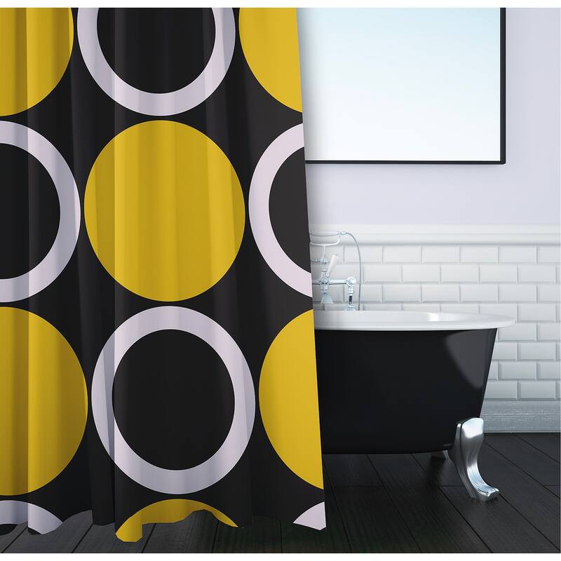 Mod Circles Shower Curtain
