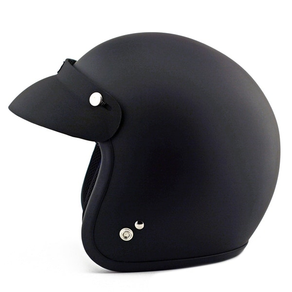 Motorcycle Motor Bike Scooter Safety Helmet NM-207 - Cool black - XL