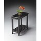preview thumbnail 2 of 0, Handmade Butler Irvine Black Licorice Chair End Table