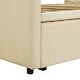 preview thumbnail 8 of 34, Multifunctional Design Upholstered Daybed with Pop Up Trundle, Space-saving, Twin Size