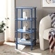 preview thumbnail 1 of 38, SAFAVIEH Home Dilyn 4 Tier Shelving Unit - 16" W x 16" D x 36" H