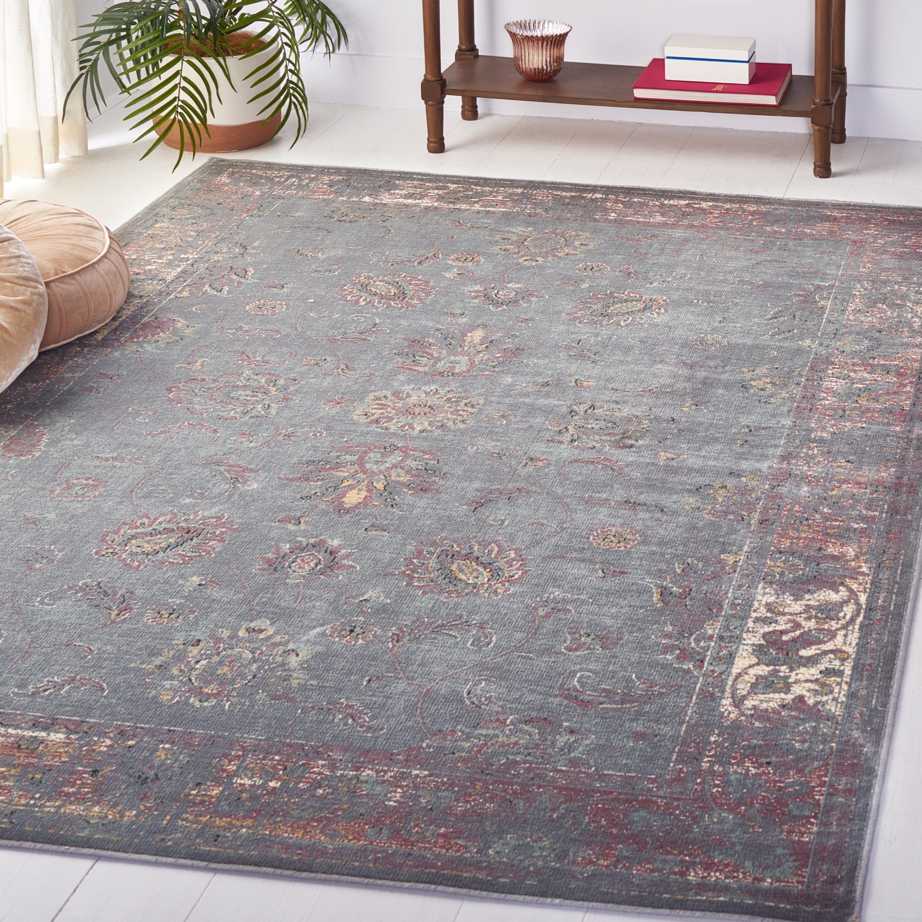 SAFAVIEH Helve Vintage Distressed Boho Oriental Area Rug