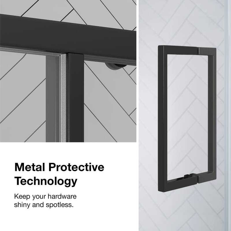 Zora Sliding Clear Alcove Shower Door