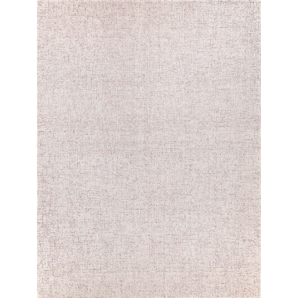 EXQUISITE RUGS Caprice Hand-tufted New Zealand Wool Pink/Ivory Area Rug.