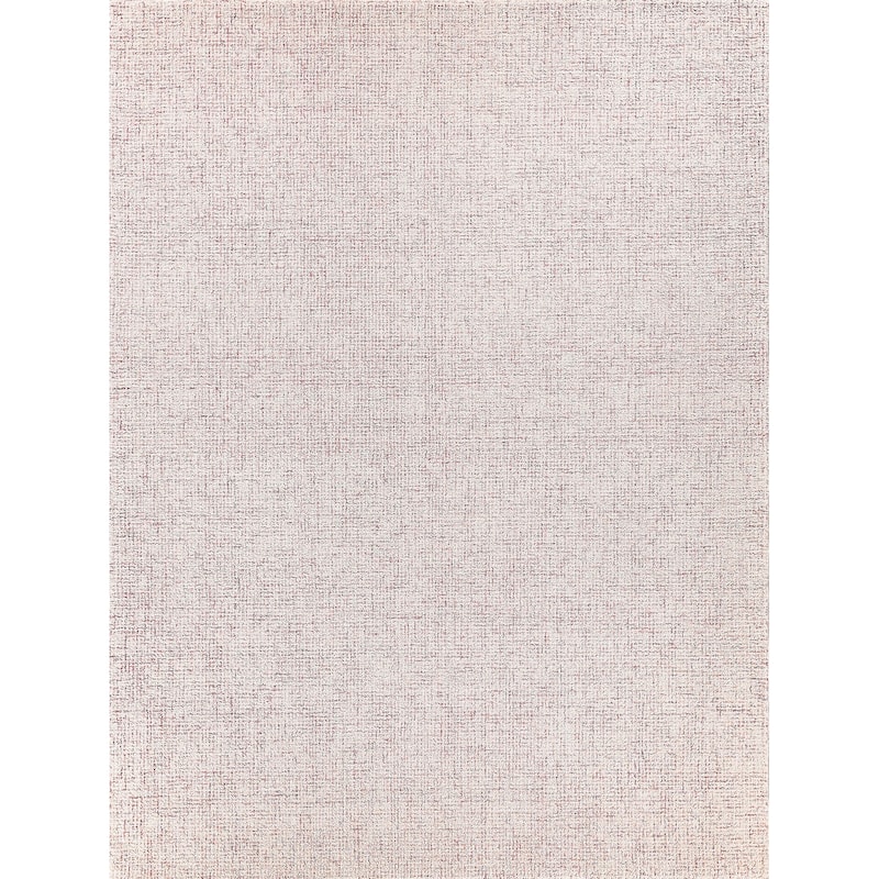 EXQUISITE RUGS Caprice Hand-tufted New Zealand Wool Pink/Ivory Area Rug.