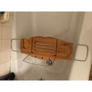 Shop Umbra Aquala Bamboo Bathtub Caddy - Free Shipping On ...