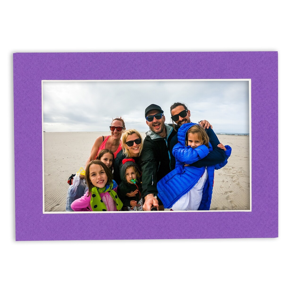 16x20 Mat for 8x10 Photo - Baby Blue Matboard for Frames Measuring 16 x 20 Inches - to Display Art Measuring 8 x 10 Inches