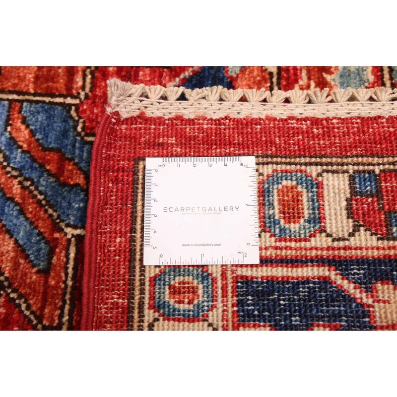 ECARPETGALLERY Hand-knotted Aryana Red Wool Rug - 8'3 x 9'11