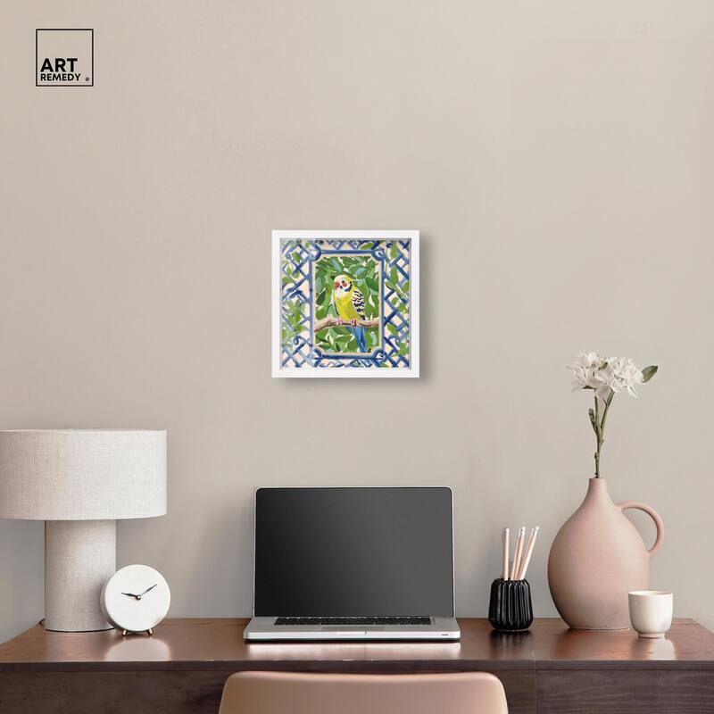 Garden Gate I Shadowbox by Art Remedy
