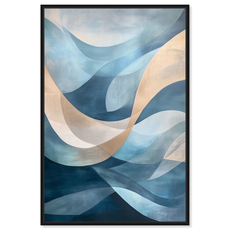 Submerged Canvas by Art Remedy - Black - 16" x 24"