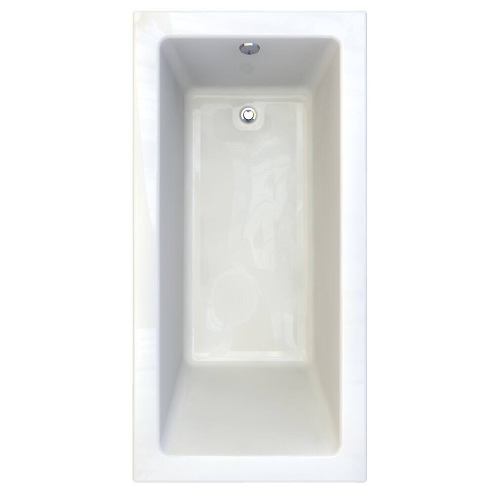American Standard Studio 72" Acrylic Soaking Bathtub with Reversible