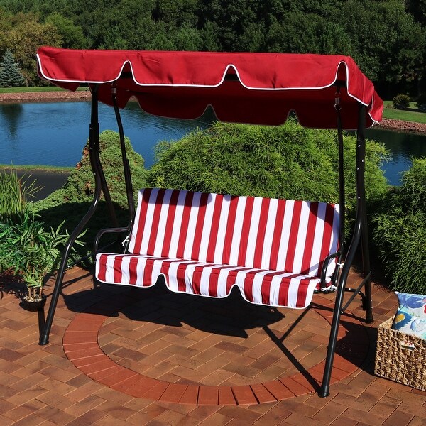 Sunnydaze patio swing outlet