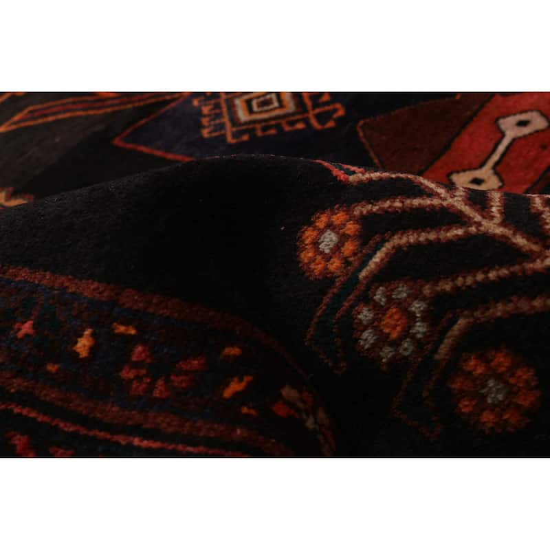 ECARPETGALLERY Hand-knotted Konya Anatolian Black, Red Wool Rug - 5'2 x 12'8