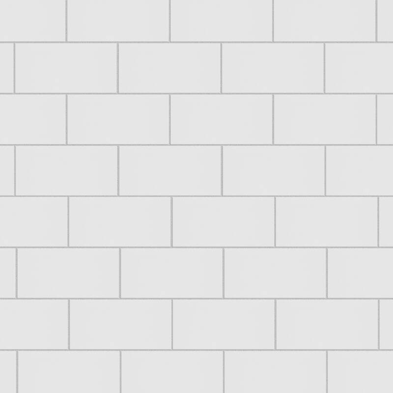 Merola Tile Crown Heights Glossy White 3" x 6" Ceramic Wall Tile
