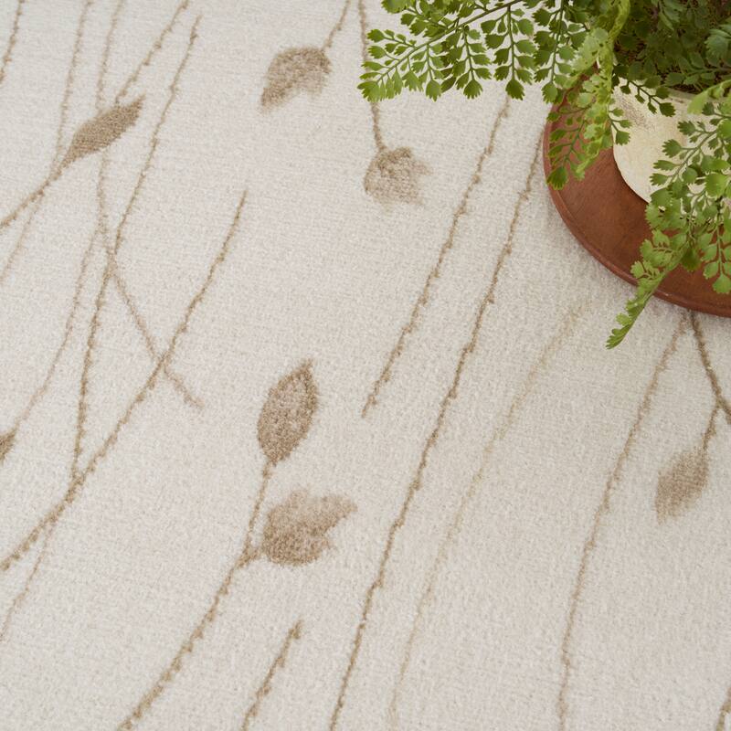 Nourison Grafix Floral Botanical Transitional Area Rug