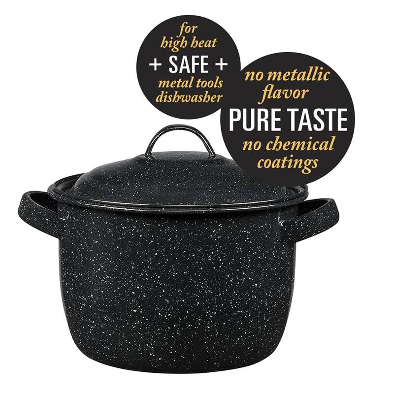Granite Ware Bean Pot