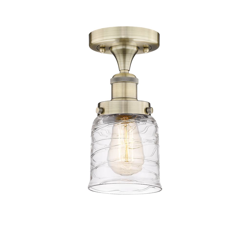 Innovations Lighting Bell - 1 Light 5" Semi-Flush Mount