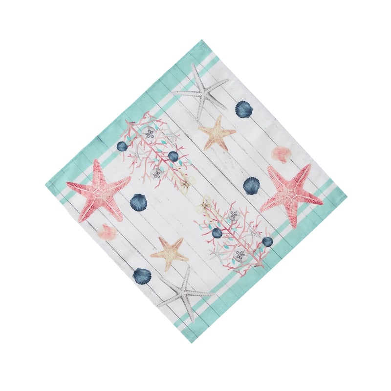 Coastal Christmas Napkin Set of 4 - 20" x 20"