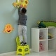 preview thumbnail 4 of 6, Plastic Foldable Step Stool with Back Support, Portable Chair with Handle, Kids Stepping Stool and Bathroom Stool