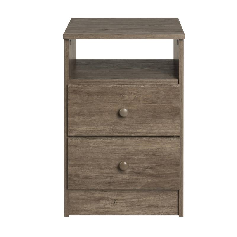 Prepac Astrid 2-Drawer Nightstand