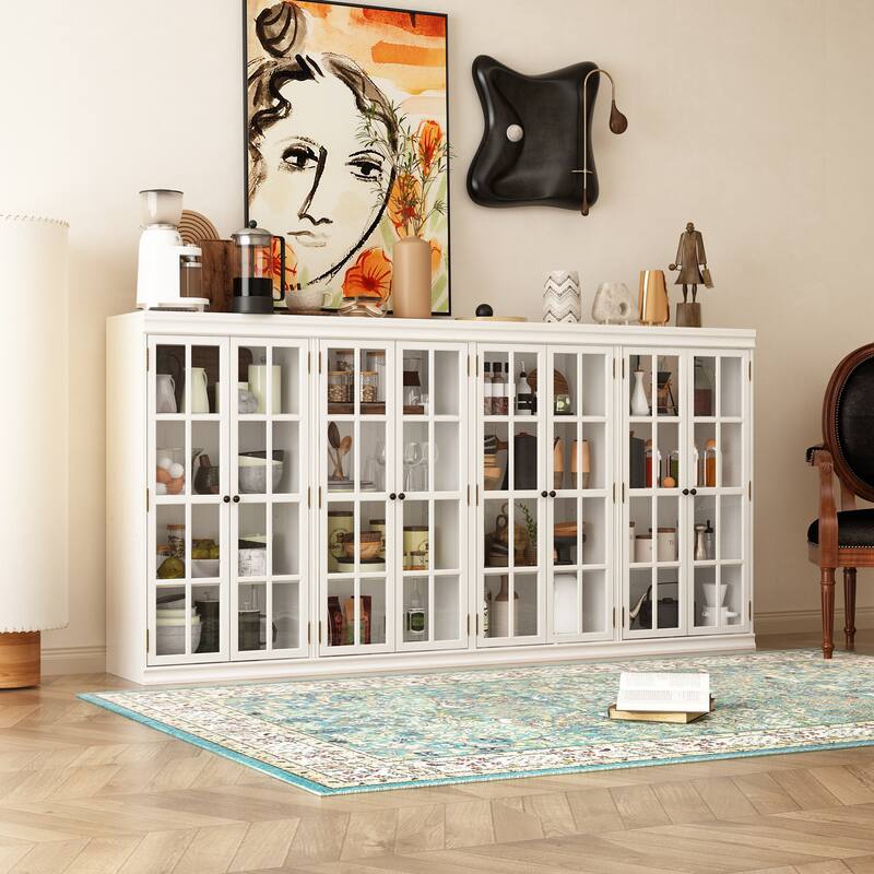 Stylish Storage Cabinet Buffet Sideboard Bookshelf Diplay Cabinet