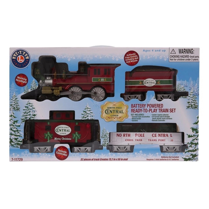 north pole central lines train