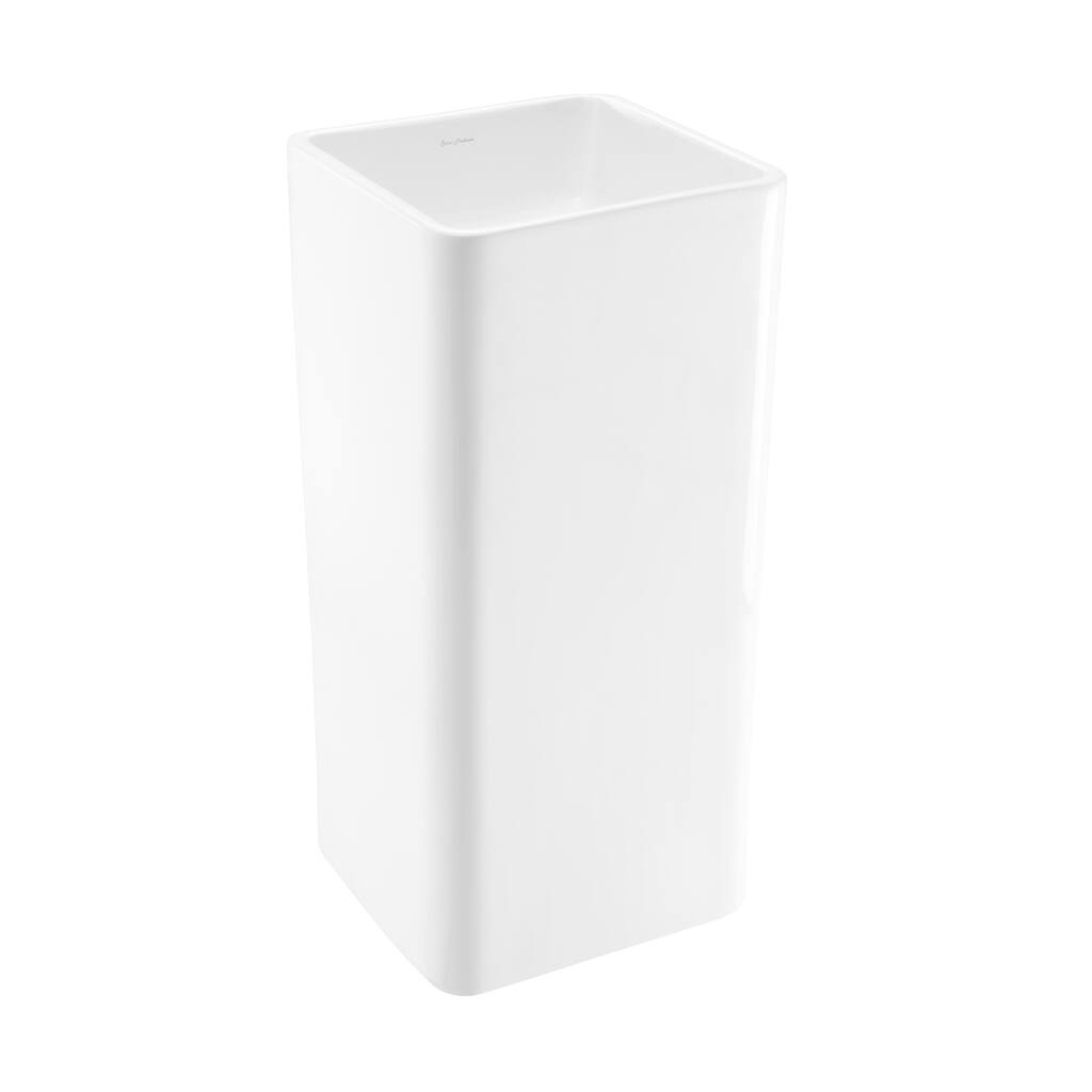 Reims One-Piece Pedestal Sink - 15.75" x 15.75" 33"