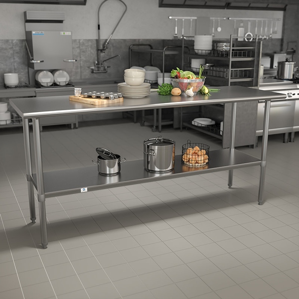 30 x 72 stainless steel table sale