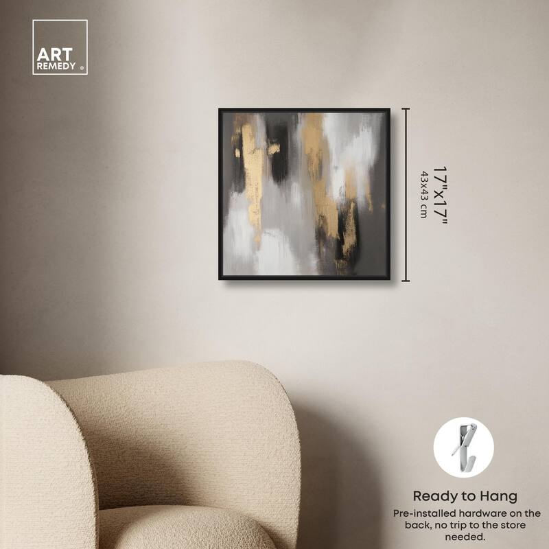 Gleaming Abyss I Canvas by Art Remedy
