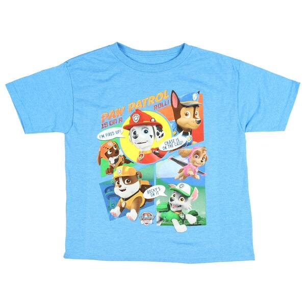 Shop Paw Patrol T Shirt Little Boys Is On A Roll Nickelodeon