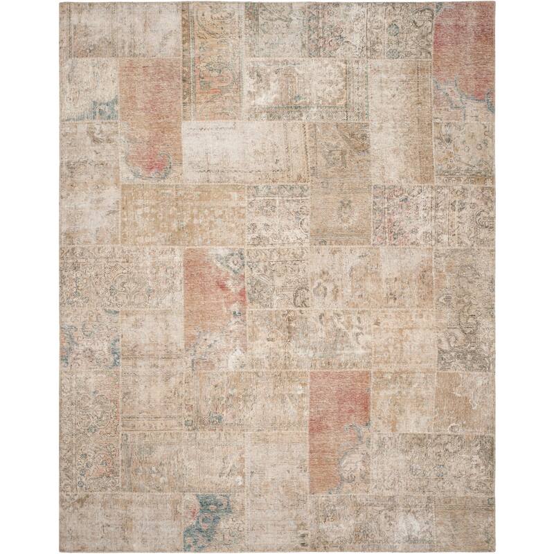 SAFAVIEH Couture Hand-knotted Sadhana Spice Waldtraut Wool Rug