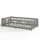 preview thumbnail 155 of 159, Wood Floor Bed with Safety Guardrails and Door