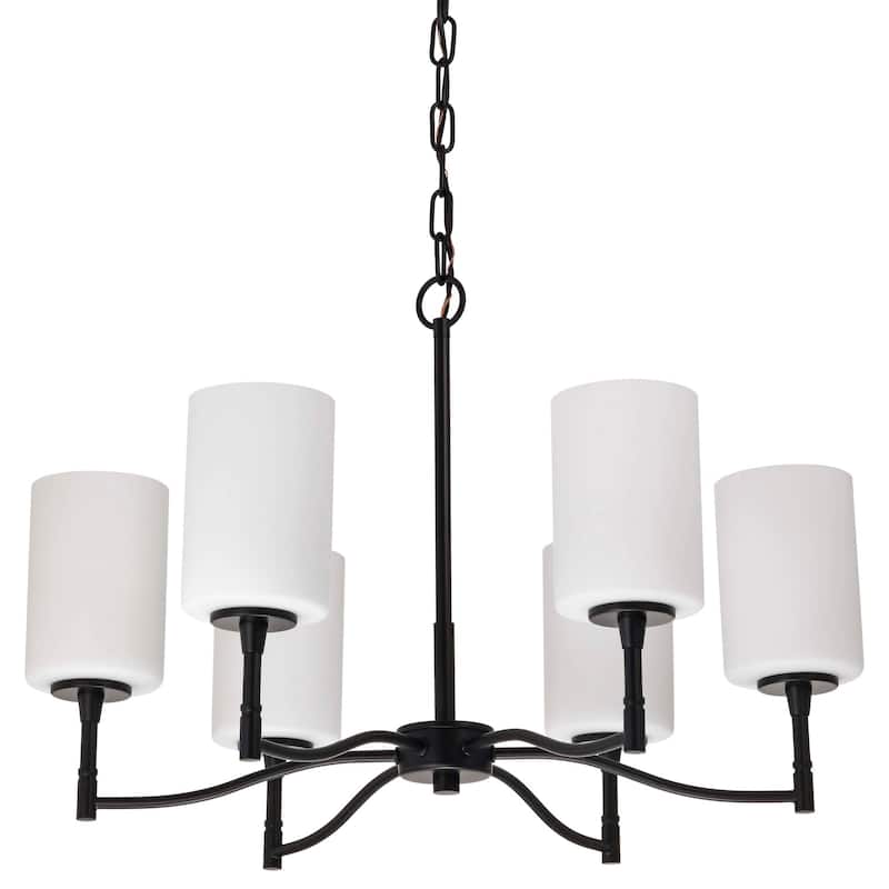 Nuvo Lighting 60/8206 Liam 6 Light 25" Wide Chandelier - Matte Black